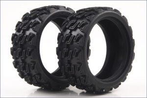 Kyosho Rally Block Tire (2pcs/FAZER Rally)