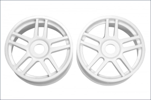 Kyosho Wheel(10-Spoke/White/2Pcs)