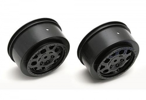 Associated Диски задние шорт 1/10 - SC10 KMC , black (2шт)