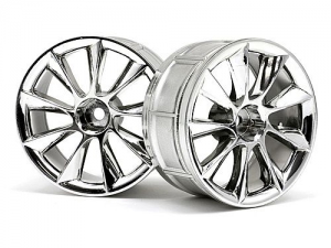 HPI Диски 1/10 - LP29 ATG RS8 CHROME (2шт)