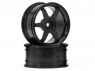 HPI Диски 1/10 - TE37 26MM BLACK (3MM OFFSET) 2шт