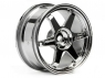 HPI Диски 1/10 - TE37 26MM CHROME (0MM OFFSET) 2шт