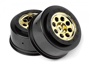 HPI Диски SC 1/10 Blitz - MK.8 V2 GOLD (вынос 4.5mm) 2шт