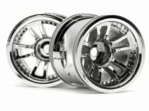 HPI Диски трак 1/10 - SPLIT 5 TRUCK (CHROME)