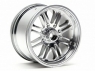 HPI Диски трак 1/8 - 8 SPOKE SATIN CHROME (83X56MM/ HEX14) 2шт