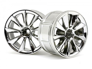 HPI Диски туринг 1/10 - LP32 ATG RS8 CHROME (2шт)