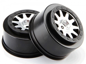 HPI Диски шорт 1/10 - MK.10 V2 MATT CHROME (4.5mm OFFSET/ 2шт)