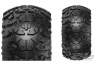 Proline Колеса в сборе трак 1/8 - Rock Rage 3.8" Offset=1/2" HEX=17мм (2шт)