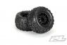 Proline Колеса в сборе трак 1/8 - Rock Rage 3.8" Offset=1/2" HEX=17мм (2шт)