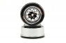RPM Revolver Front Wheels Chrome Nitro Slash