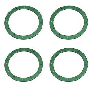 Associated Beadguard Rings, green
