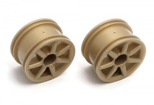 Associated RC18R Spoked Wheel, gold