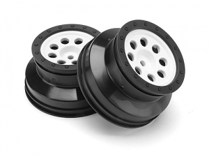 HPI Диски SC 1/10 - MK.8 WHITE (вынос 4.5mm) 2шт