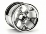 HPI Диски колесные трак 1/10 - MT MESH CHROME (OP MT) 2шт