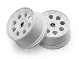 HPI Диски трак 1/5 - OUTLAW WHITE (120x65mm/-10mm OFFSET/2шт)