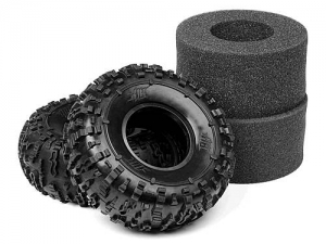 HPI Шины + вставки краулер 1/10 - HB ROVER TIRE (soft) 2шт