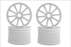 Kyosho Ten-Spoke Wheel(White/ST-R/4pcs)