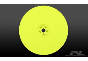Proline Диски багги 1/10 - Velocity 2.2" Hex Rear Yellow (2шт) for 22, RB5 and B4.1 with 12mm hex