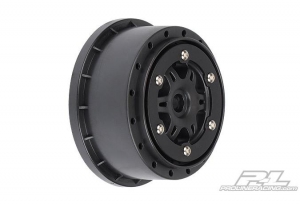 Proline Диски шорт 1/10 - Split Six 2.2"/3.0" Black/Black Bead-Loc Front (for SC10) 2шт