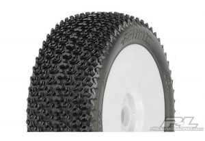Proline Колеса в сборе багги 1/8 - Caliber M3 / диск V2 White (2шт)