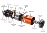 SkyRC Система б/к Cheetah 13.5T 2590KV (Сенсорная)
