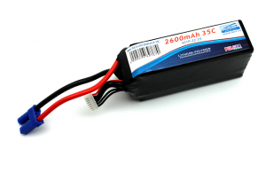 Pulsar Li-pol 22.2V 2600mAh, 35C, 6s1p, EC5