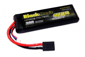 Black Magic 7.4V 4200mAh, 30C, 2s1p, TRX Plug