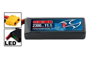 Team Orion Аккумулятор Li-Po 11,1В(3S) 2300mah 55C SoftCase XT60 Racing Drone Battery