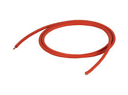 AMASS Провод 18AWG красный  soft  silicone wire, red or black,0.08*165strands