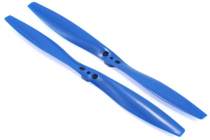 Traxxas Воздушные винты для квадрокоптера Aton Rotor blade set, blue (2) (with screws)