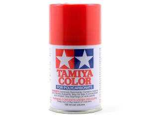 Tamiya Краска для поликарбоната PS-20 Fluorescent Red