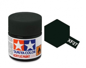 Tamiya Краска для склеиваемых моделей (акрил) XF-27 Black Green