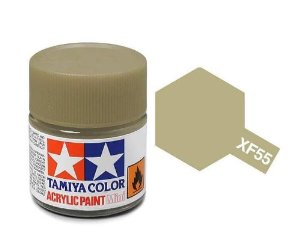 Tamiya Краска для склеиваемых моделей (акрил) XF-55 Deck Tan