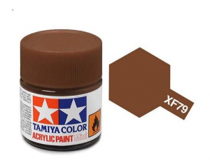 Tamiya Краска для склеиваемых моделей (акрил) XF79 Lino Deck Brown
