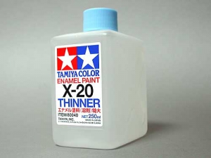 Tamiya Растворитель для краски (эмаль) X-20 Thinner (250ml)