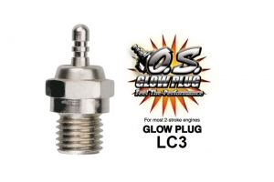 OS Max GLOW PLUG LC3 (LONG REACH) HOT (TRAXXAS Engine)