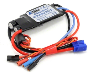 E-Flite Регулятор хода авиа 40-Amp Lite Pro бесколллекторный (V2)