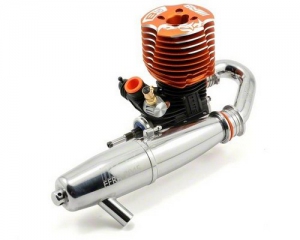 RB Products Нитродвигатель 0.21 с глушителем - Buggy 10 / 192P/2045P (Turbo Plug)