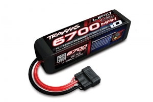 Аккумулятор TRAXXAS Battery 14.8V 6700mAh 25C LiPo TRX iD plug TRA2890X