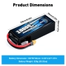 Аккумулятор Li-po B&C 10000 MAH 14.8V (4s) 90C, XT60, Soft case