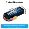 Аккумулятор Li-po B&C 10000 MAH 14.8V (4s) 90C, XT90S, Soft case
