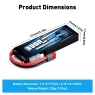 Аккумулятор B&C LiPo 3300 MAH 11.1V (3s) 90C, TPlug, Soft case