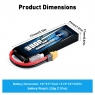 Аккумулятор B&C LiPo 3300 MAH 11.1V (3s) 90C, XT60, Soft case