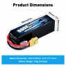Аккумулятор B&C LiPo 5000 mAh 22.2V (6s), 90C, XT90, Soft case