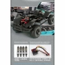 Радиоуправляемая модель для трофи Yikong 4082 V3 1/8 crawler Rubikon (синий) RTR - YK-4082V3-RB