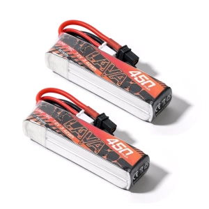 Аккумуляторы Li-po BetaFPV LAVA 450mAh 2S 7.4V 75C XT30 (Набор 2 штуки)