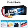 Аккумулятор B&C LiPo 10000 mAh 30.8V (8S HV), 100C, XT90S, Soft case