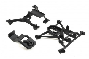 Traxxas Cтойки крепления кузова X-MAXX front & rear/3x15mm BCS (1)/ 3x12mm shoulder screw (2)/ 3x8mm flat-head machine screw