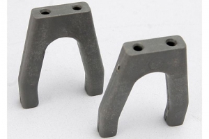 Traxxas Servo mounts, throttle/brake (1) (grey)