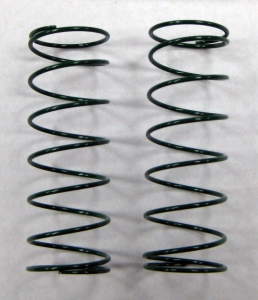 GS Racing Front shock springs, Medium (1.4mm/P12)(Green)
